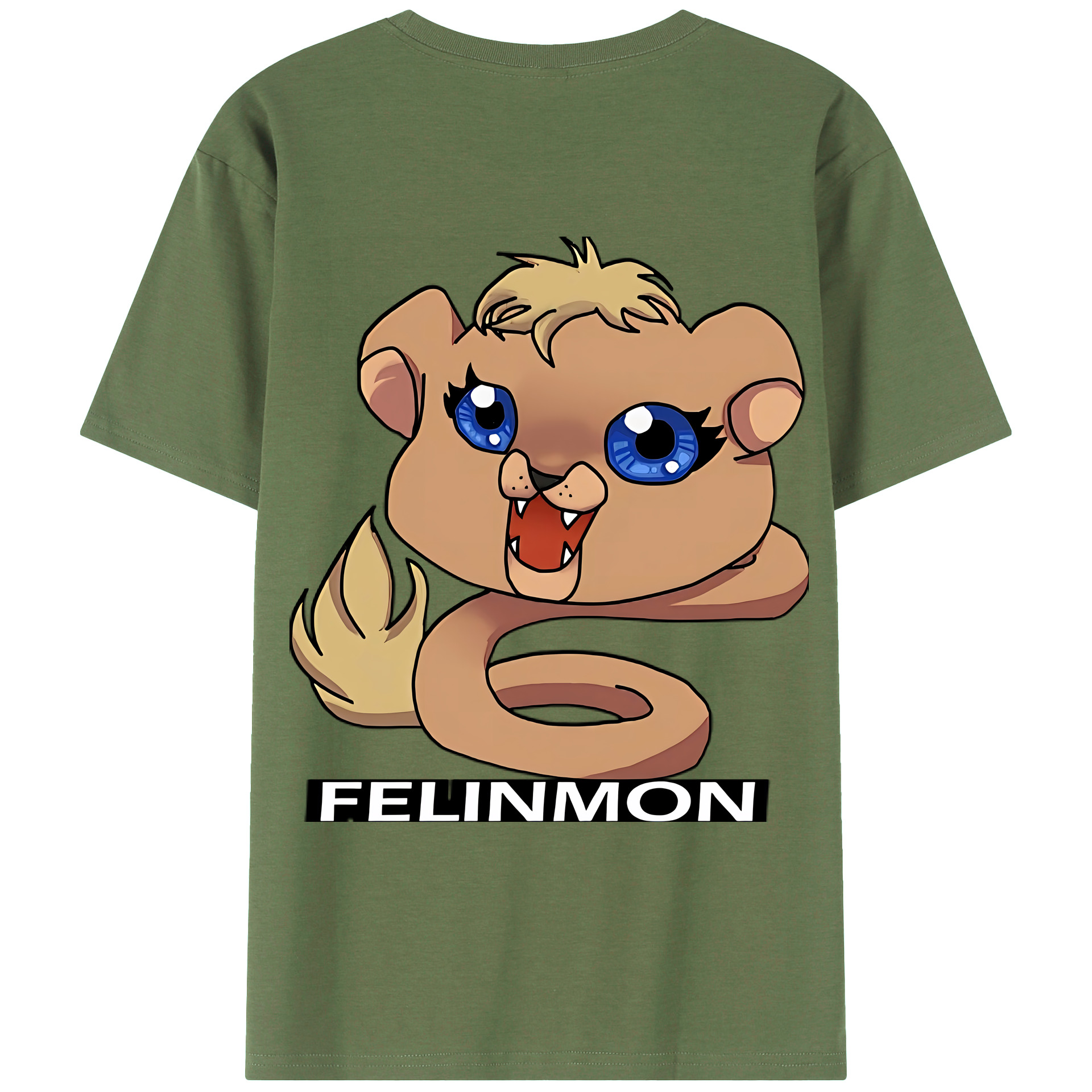 （画像用） Digimon デジタルモンスター/デジモン 綿100％ メンズ半袖Tシャツ（バックプリント） 通気性